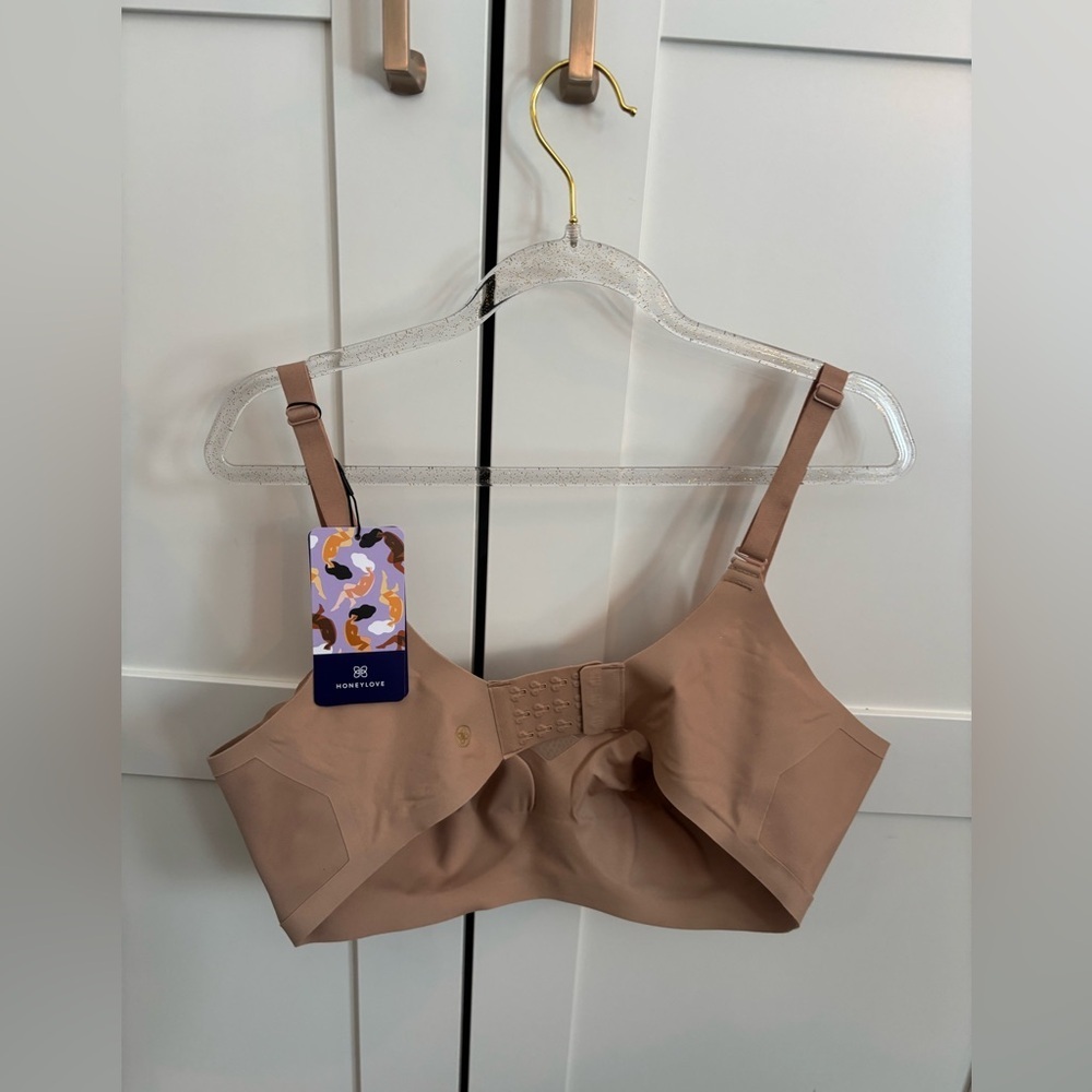 Honeylove Classic Brown Bra 38D Comfort NWT - Picture 4 of 6